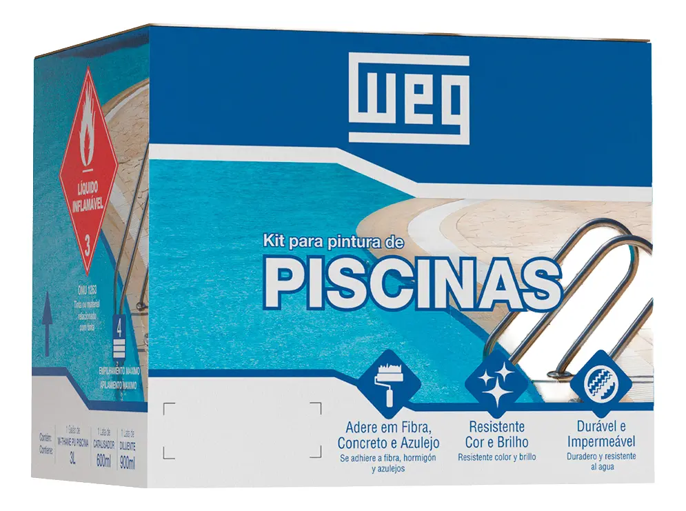 KIT PU Azul Piscina WEG