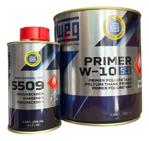 WEG Primer W-10 Cinza PU 750 ML (A+B) 1/4